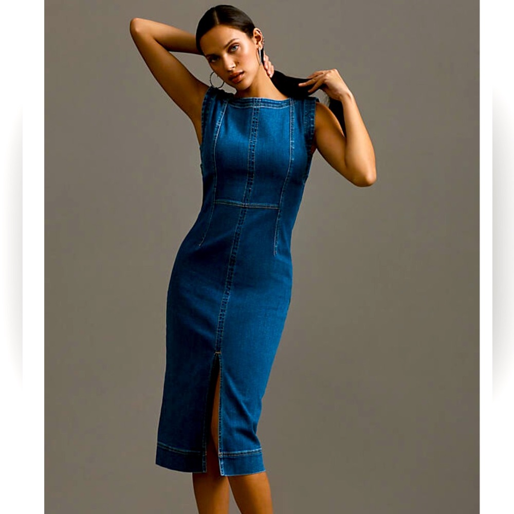 NWT Anthropologie Pilcro Denim Dress